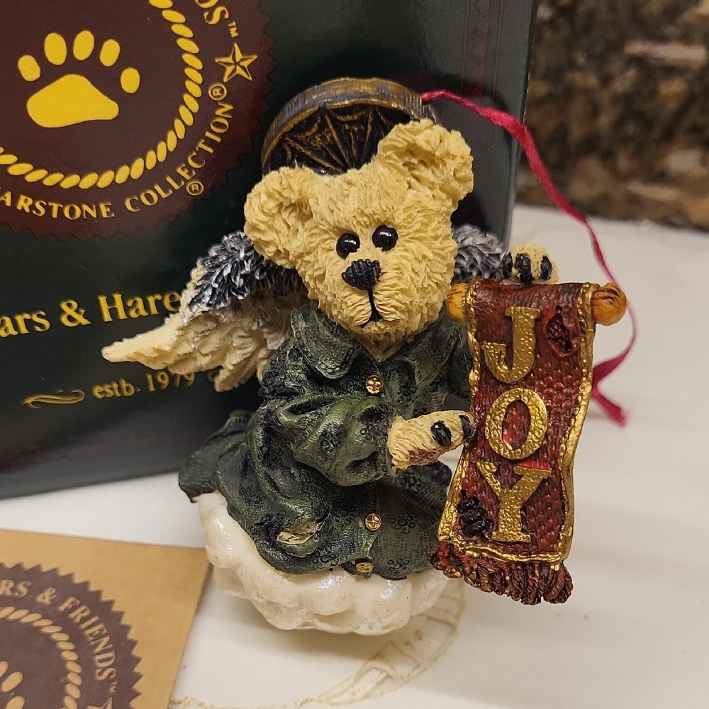 Boyd's Bear "Serena..Joy Angle Style # 25711Christmas Ornament
